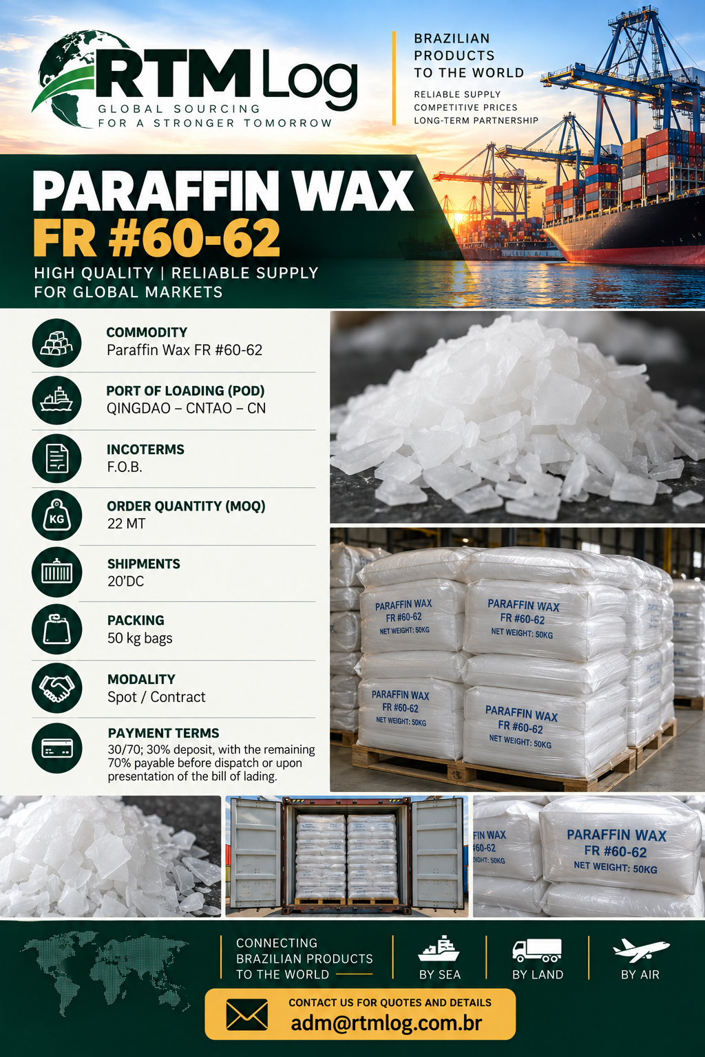 Paraffin Wax FR #60–62
